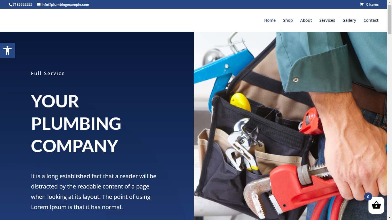 Plumbing sample site